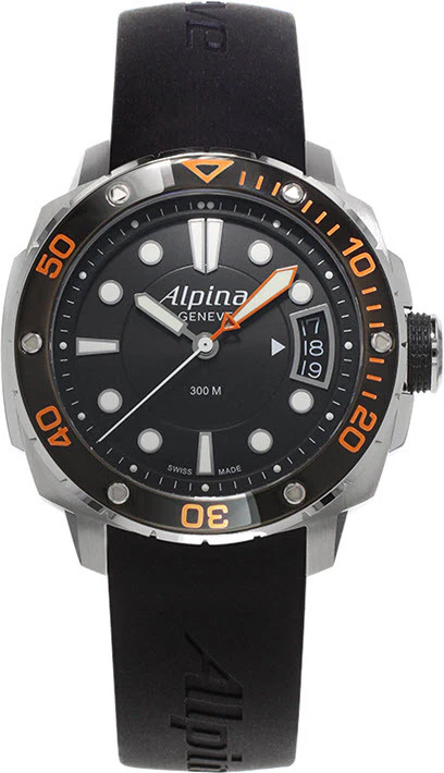Alpina Watch Seastrong Lady Diver 300 Orange
