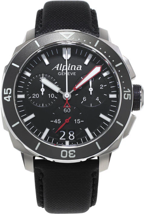 Alpina Watch Seastrong Diver 300 Big Date Chronograph
