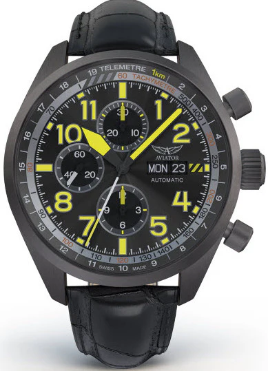 Aviator Airacobra Chrono Auto Mens