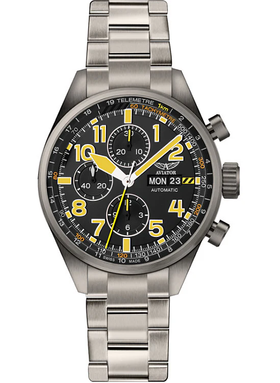 Aviator Airacobra Chrono Auto Mens