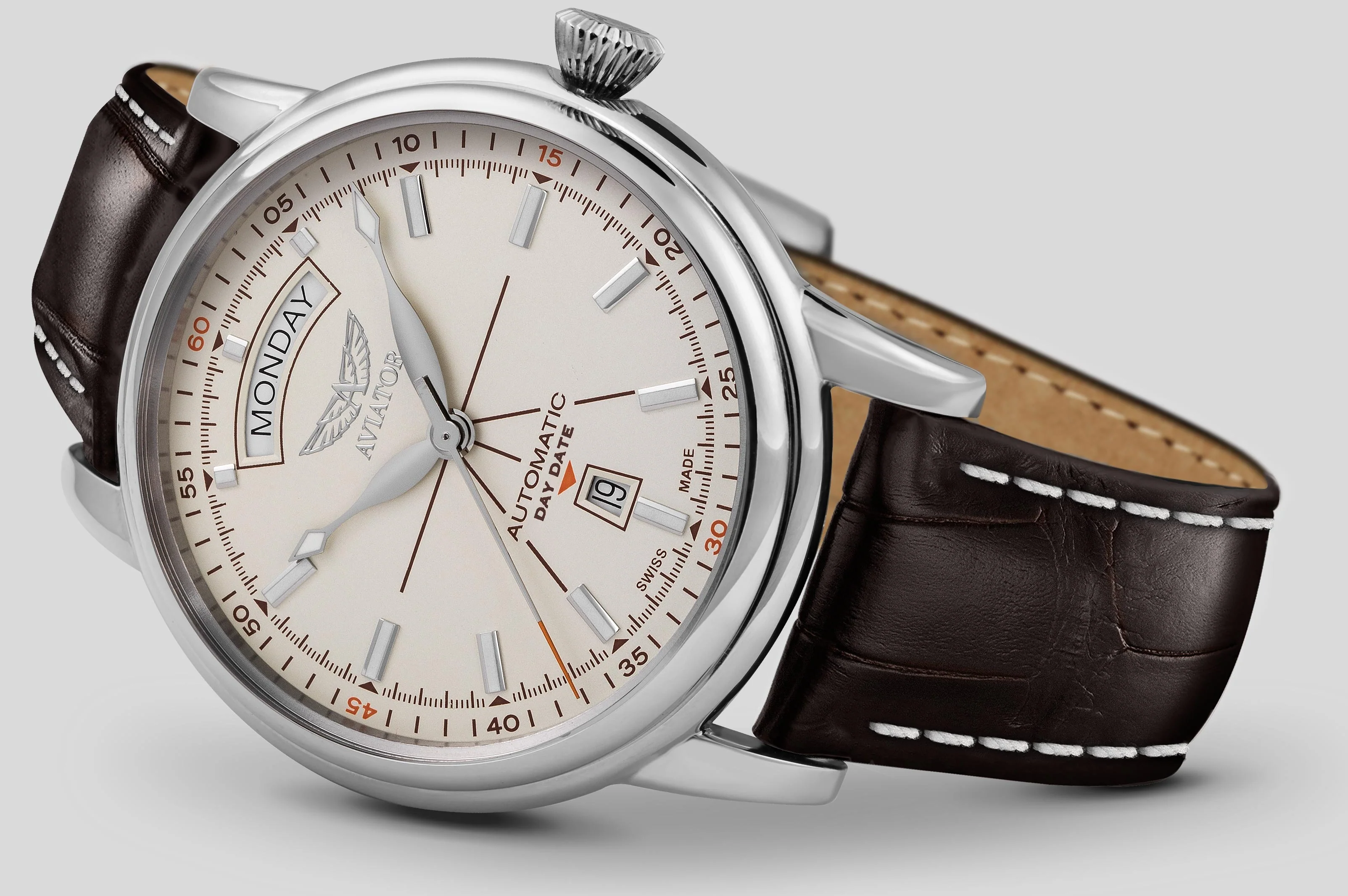 Aviator Vintage Douglas Day Date - Image 2