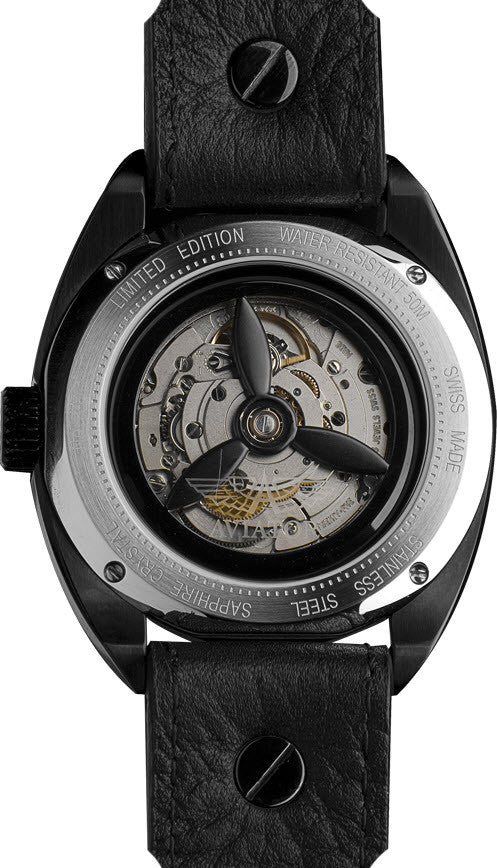 Aviator Watch Vintage Propeller D - Image 2