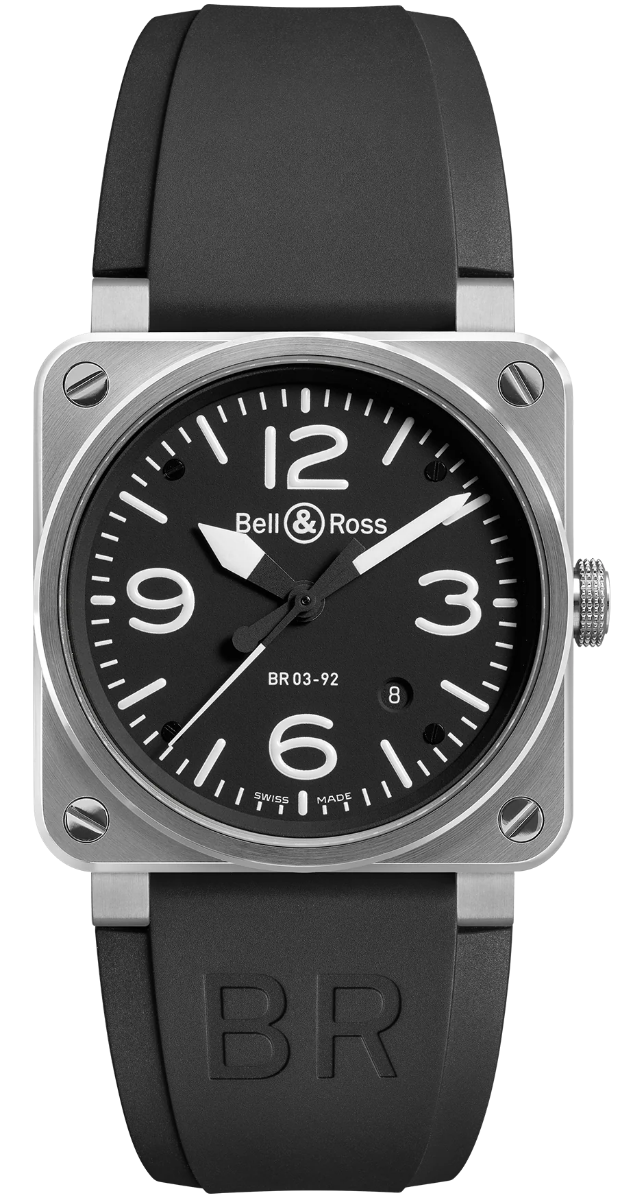 Bell & Ross Watch BR 03 92 Automatic Black Steel D