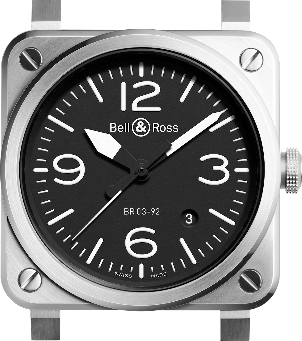 Bell & Ross Watch BR 03 92 Automatic Black Steel D - Image 2