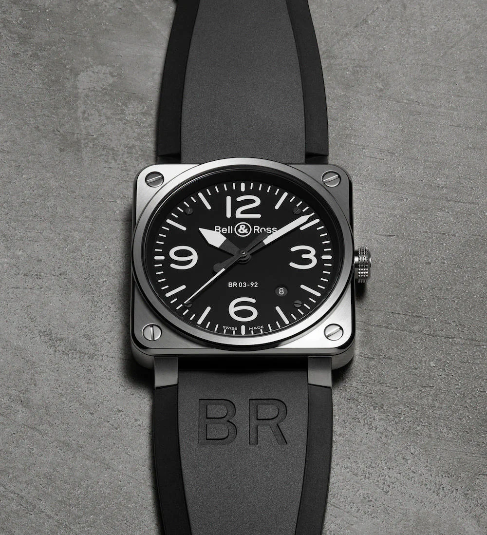 Bell & Ross Watch BR 03 92 Automatic Black Steel D - Image 3
