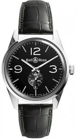 Bell & Ross Watch Vintage BR 123 Officer Black D