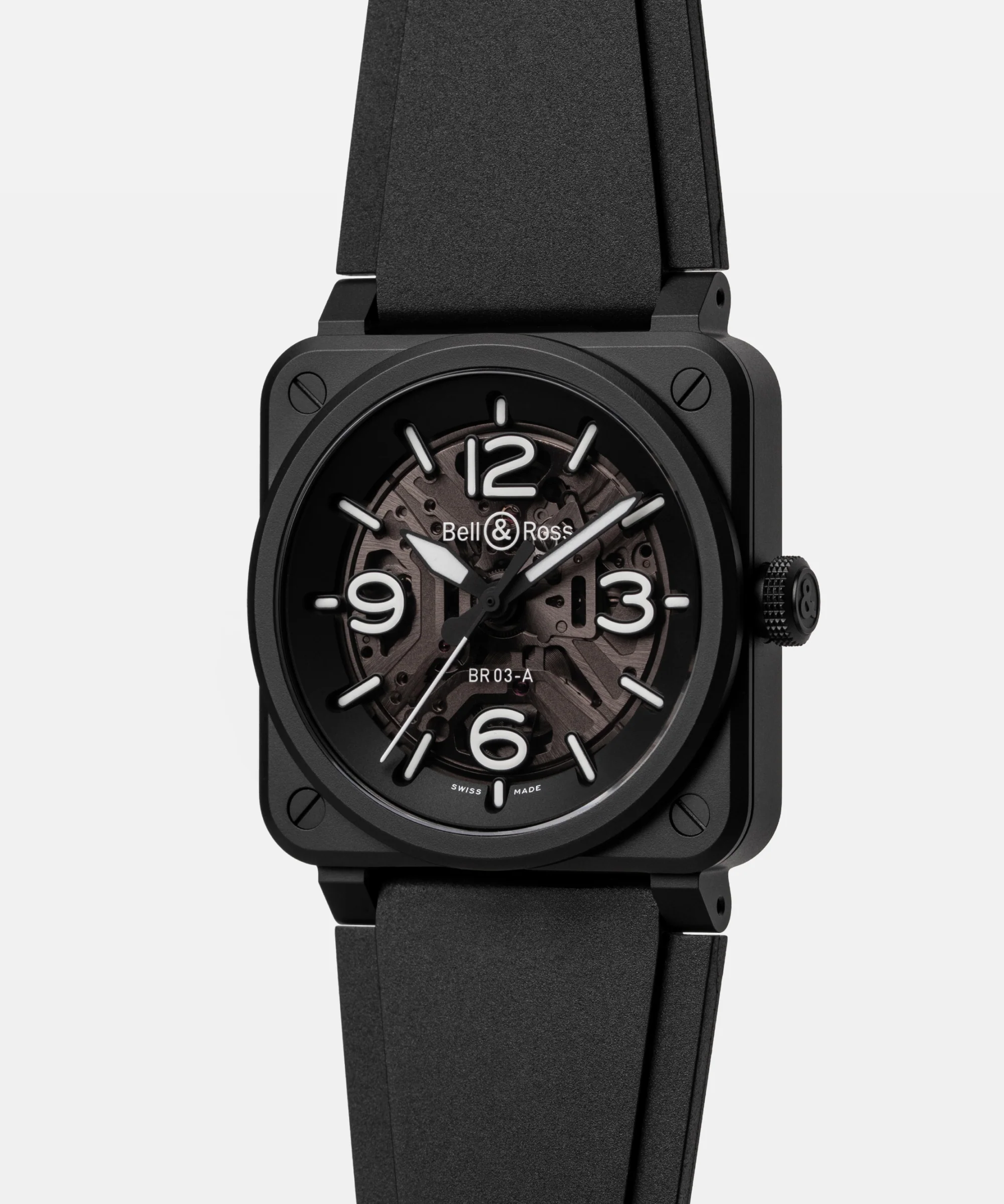 Bell & Ross BR 03 Skeleton Black Ceramic Watch - Image 2