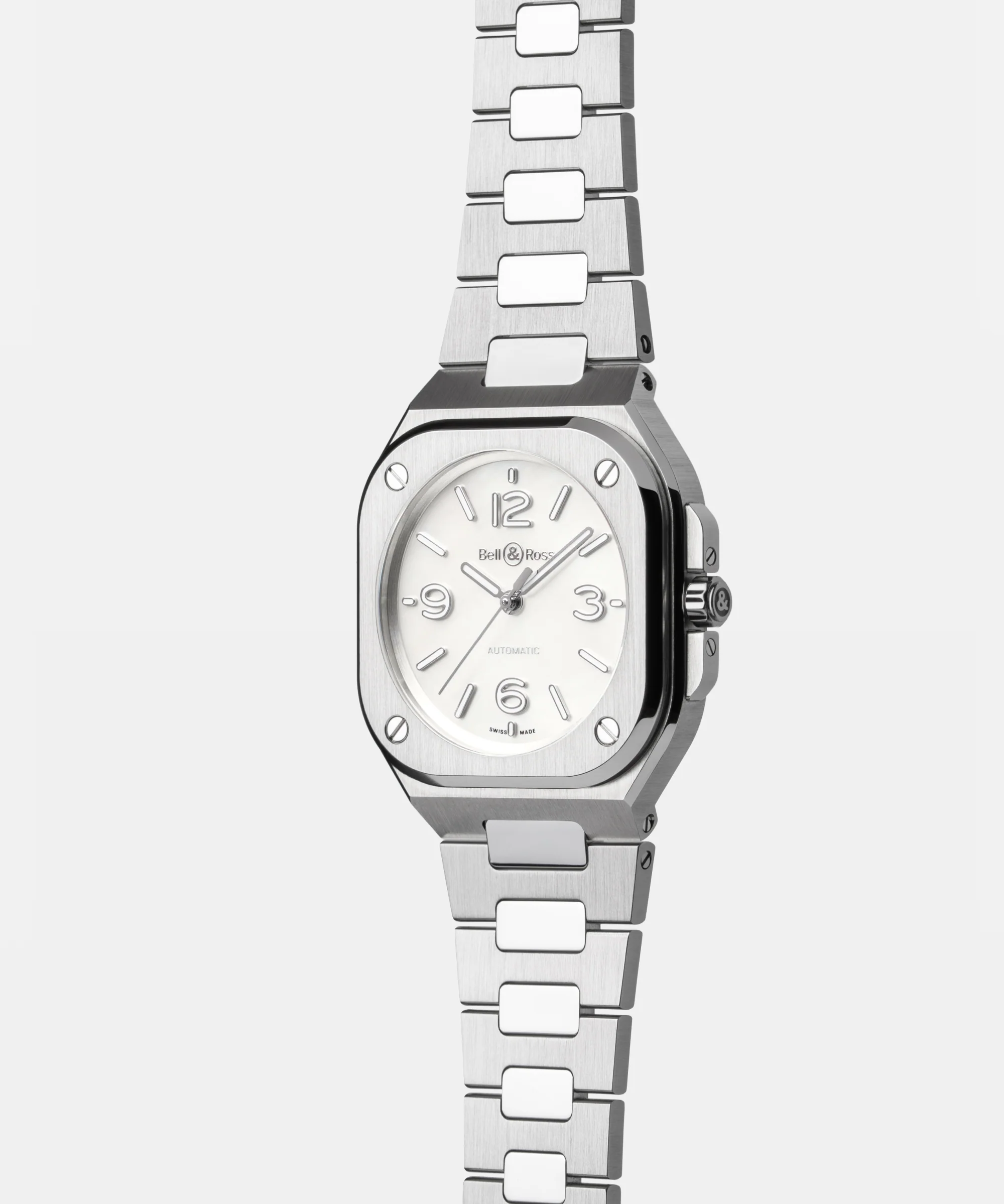 Bell & Ross BR 05 Mother Of Pearl Steel 36mm Watch - Image 2