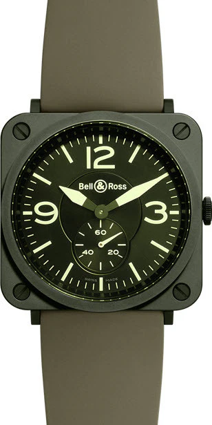 Bell & Ross Watch BRS Military Ceramic
