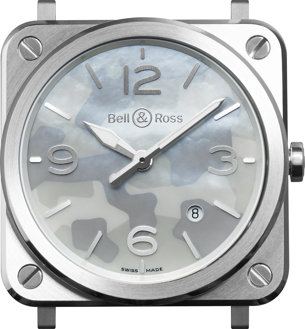Bell & Ross Watch BRS Grey Camouflage Quartz - Image 3