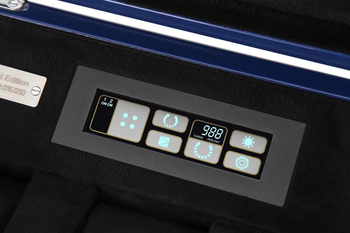 Benson Watch Winder Black Series 2.16.BL Blue Limited Edition - Image 5