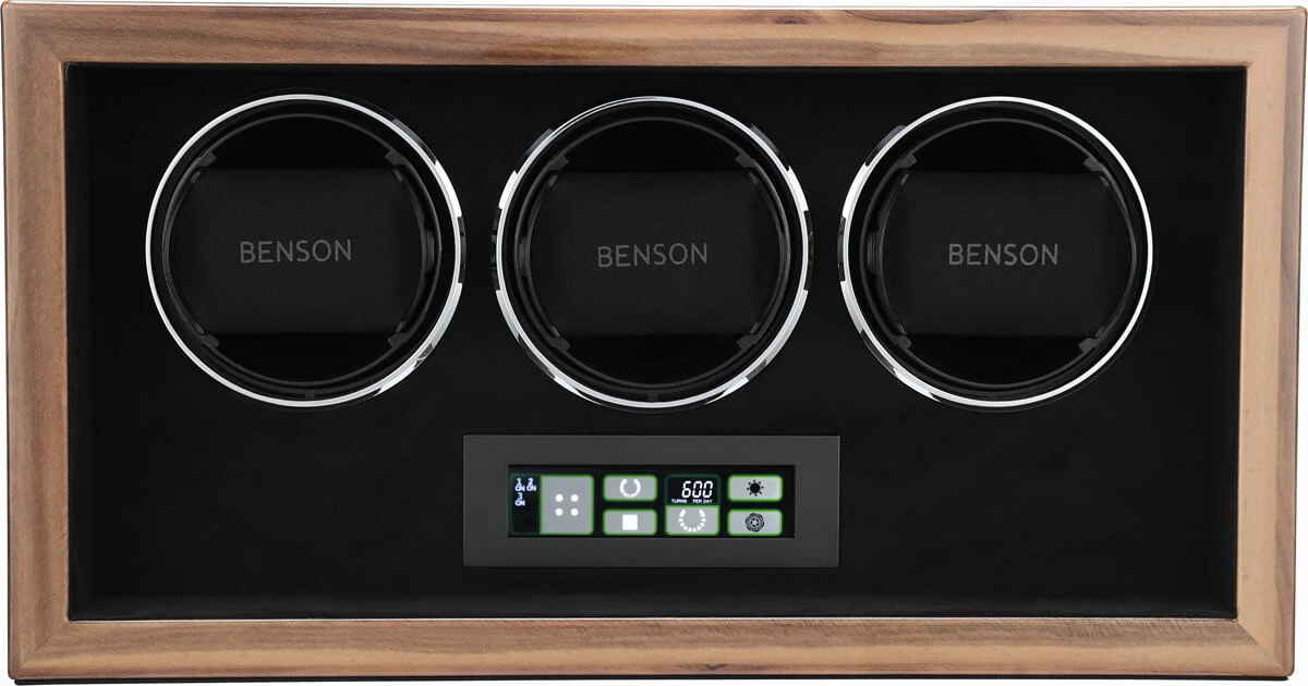Benson Watch Winder Compact Triple 3.WAS Brown - Image 2