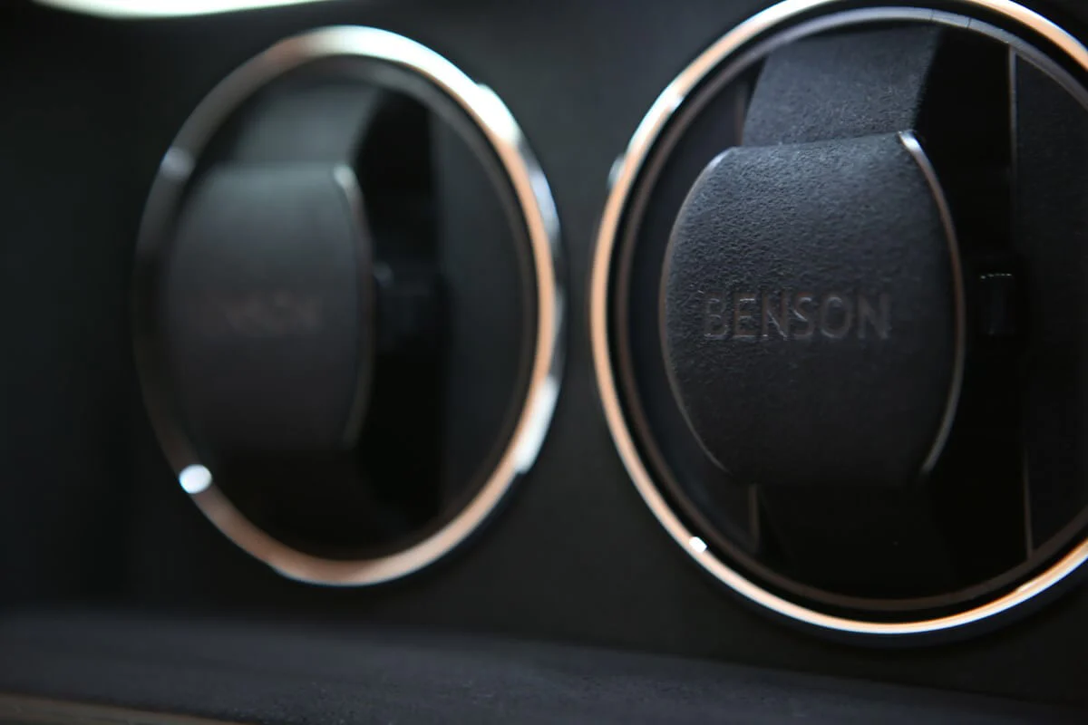 Benson Watch Winder Double Swiss Series 2.20 Black Leather - Image 5