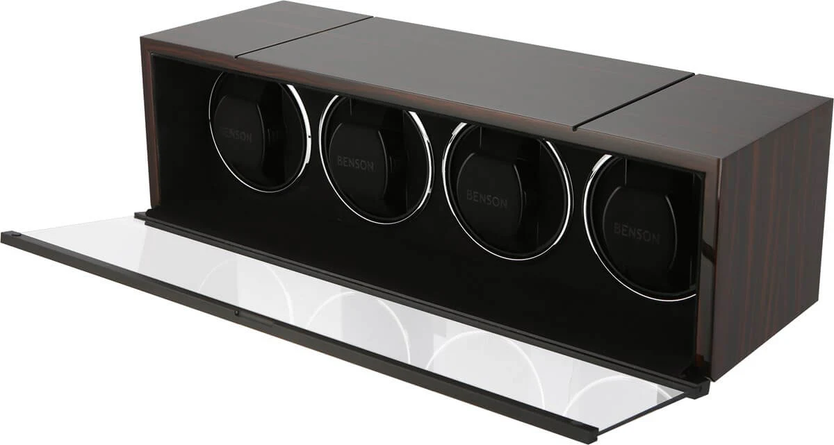 Benson Watch Winder Quad Swiss Series 4.20 Macassar
