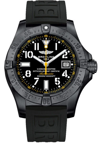 Breitling Avenger Seawolf Blacksteel Code Yellow D