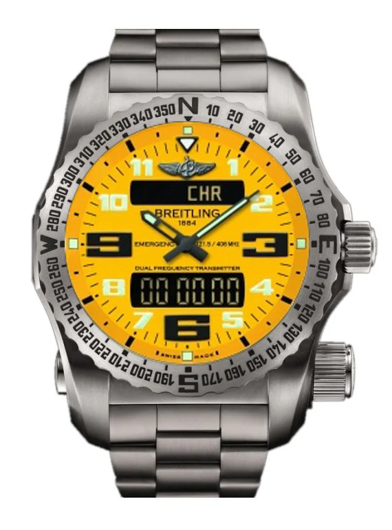 Breitling Watch Emergency II Yellow