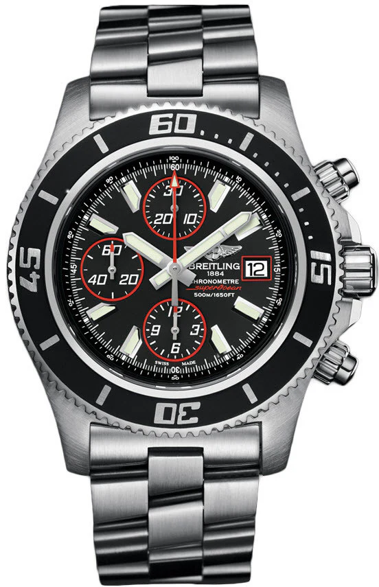 Breitling Watch Superocean Chronograph Abyss Red
