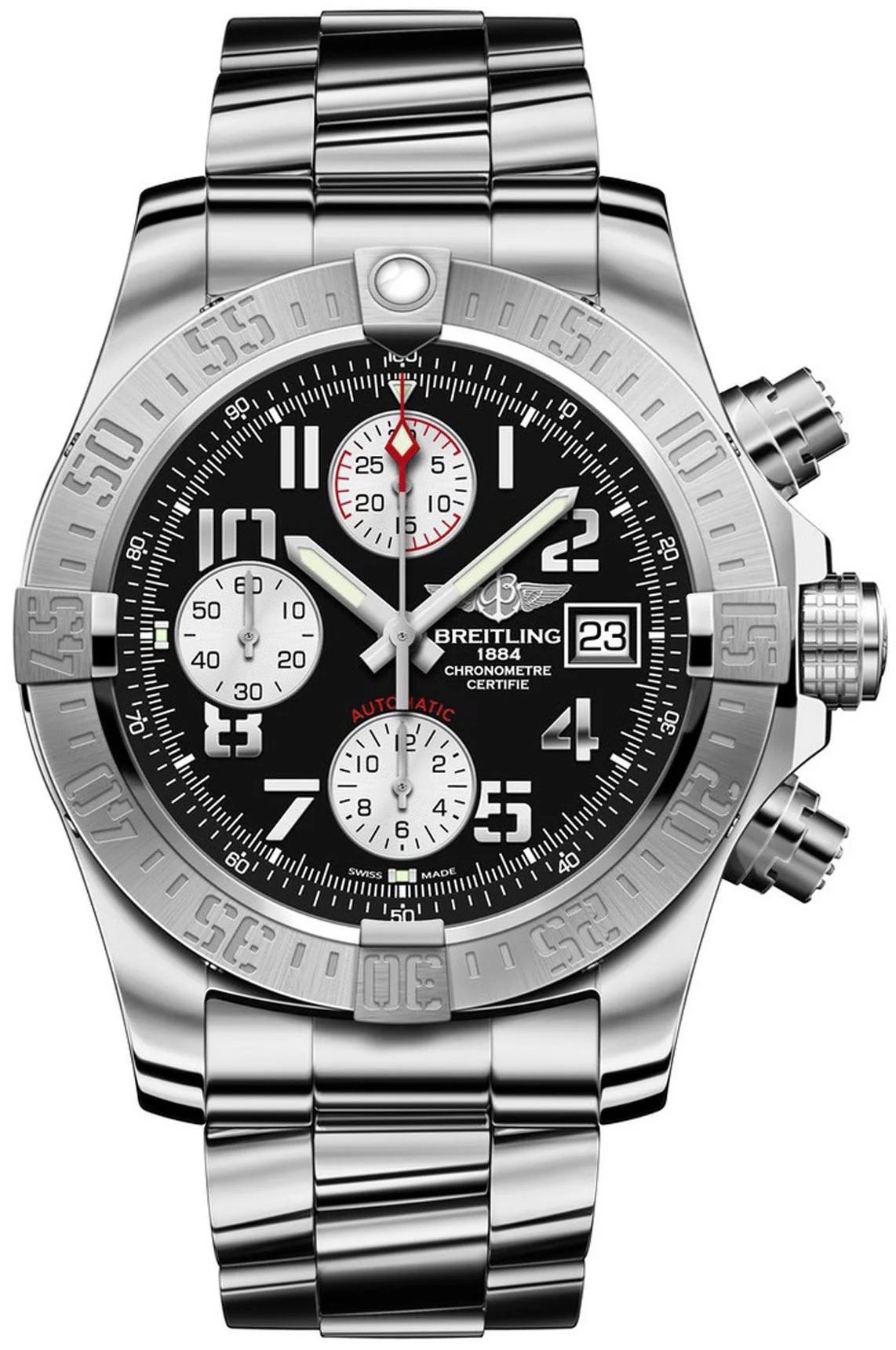 Breitling Watch Avenger II Steel Professional III Bracelet