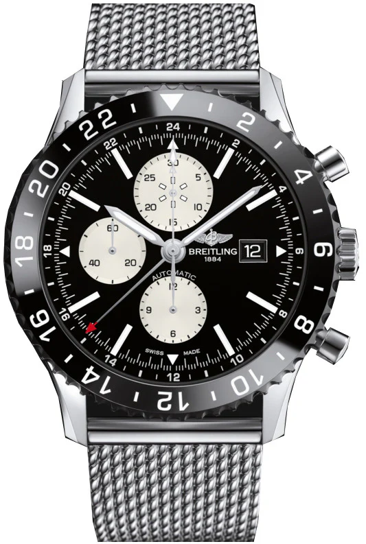 Breitling Watch Chronoliner Steel Ocean Classic Bracelet