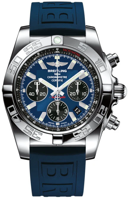 Breitling Watch Chronomat 44 Blackeye Blue