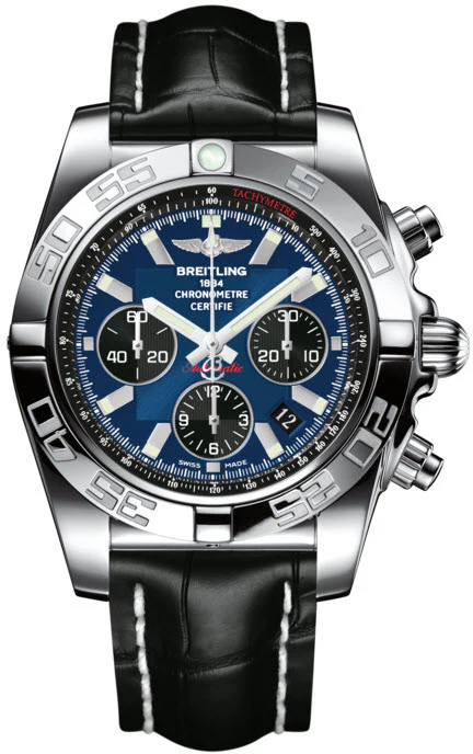 Breitling Watch Chronomat 44 Blackeye Blue