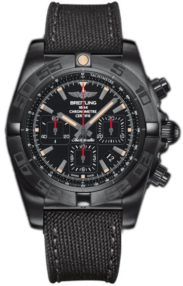 Breitling Watch Chronomat 44 Blacksteel Onyx Black