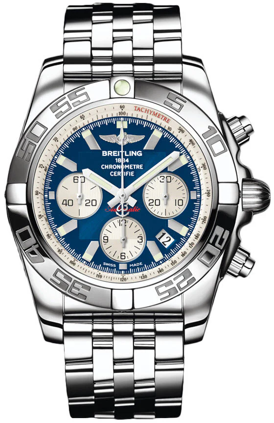 Breitling Watch Chronomat 44 Metallica Blue