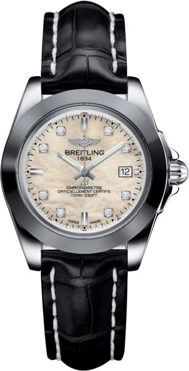 Breitling Watch Galactic 32 Sleek Edition Mother of Pearl