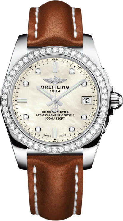Breitling Watch Galactic 36 SleekT Pearl Diamond