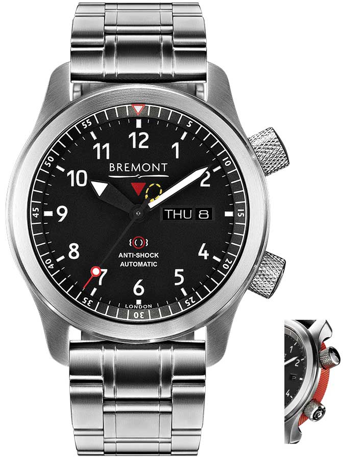 Bremont Martin Baker MBII Black Orange Bracelet Watch