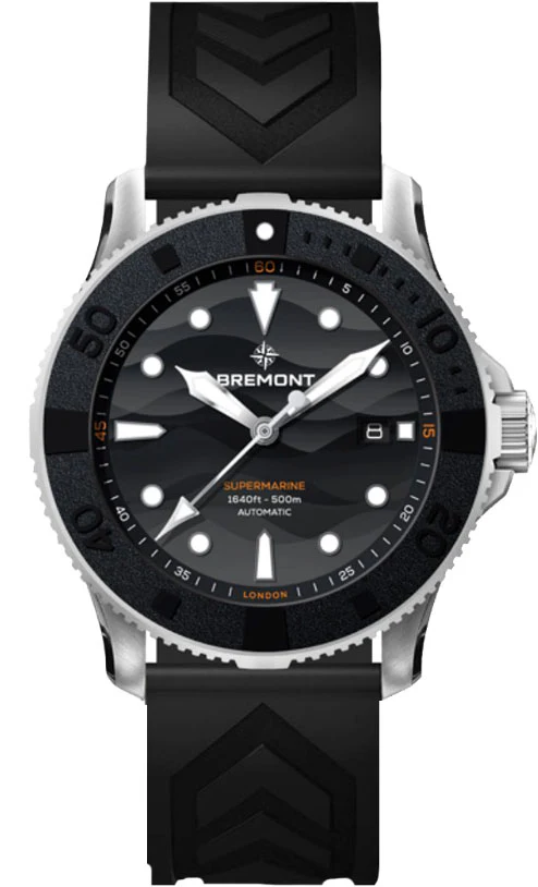 Bremont Supermarine 500M Black Steel Watch