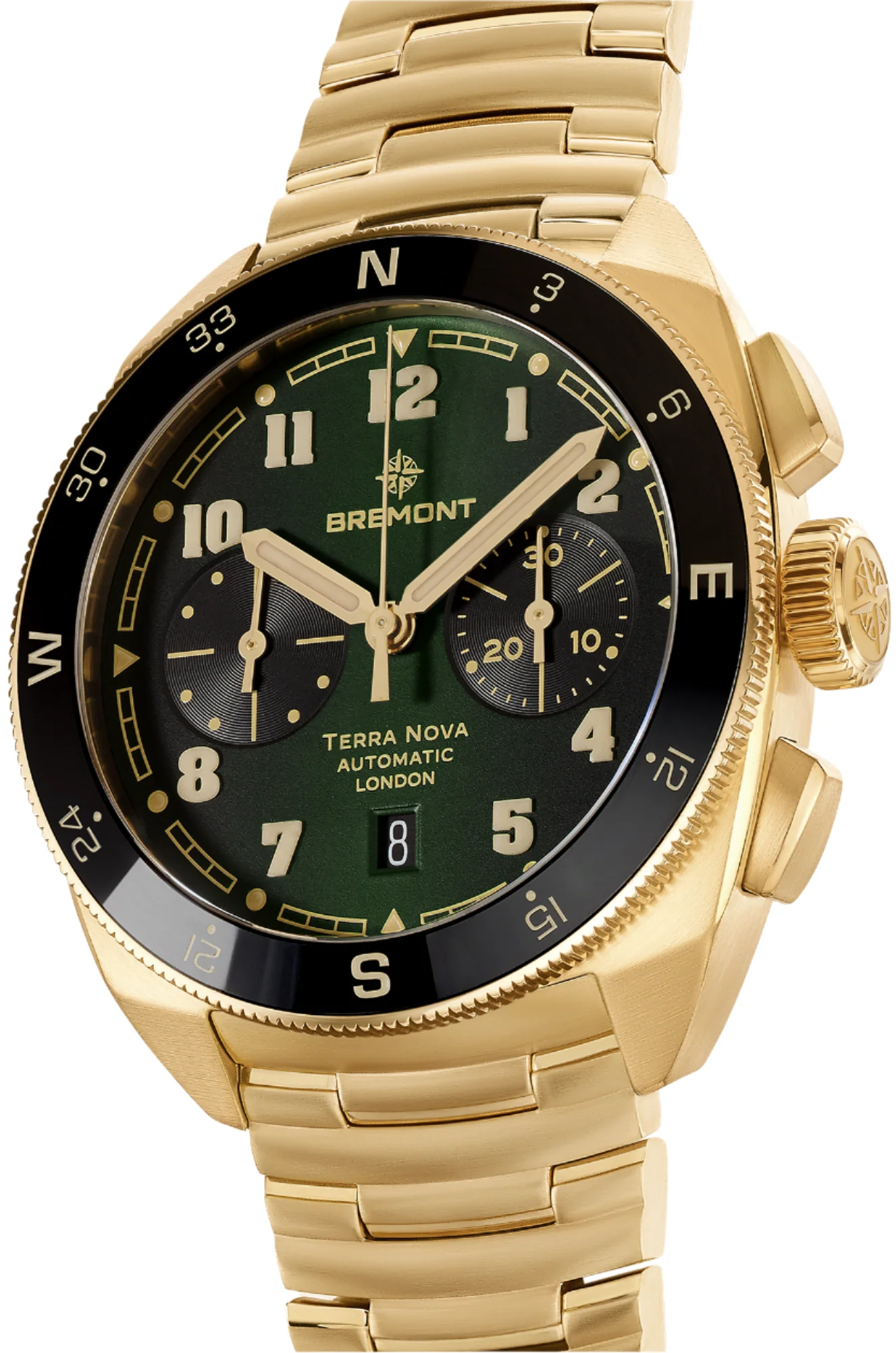 Bremont Terra Nova Chronograph Bronze Watch - Image 2