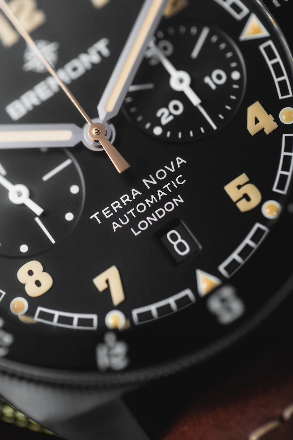 Bremont Terra Nova 42.5 Steel Chronograph Nato Watch - Image 3