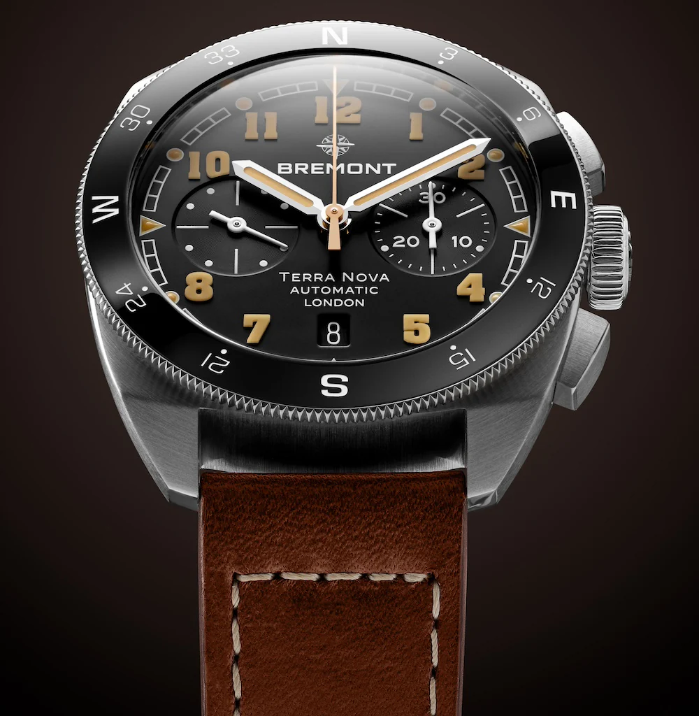 Bremont Terra Nova 42.5 Steel Chronograph Nato Watch - Image 4