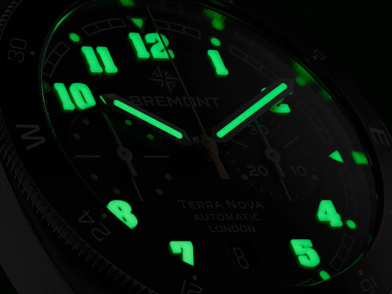 Bremont Terra Nova 42.5 Steel Chronograph Nato Watch - Image 6