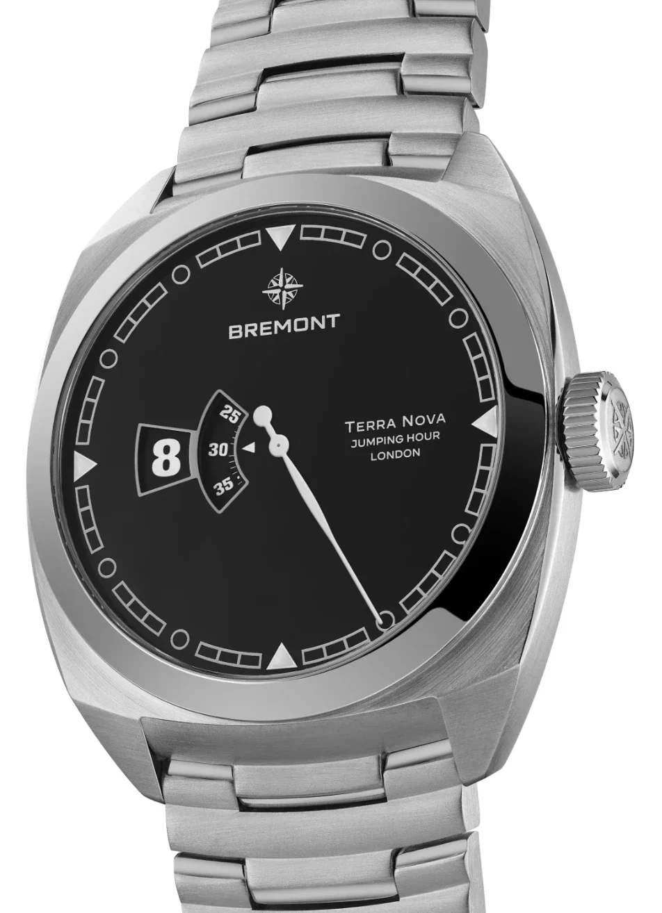 Bremont Terra Nova 40.5 Jumping Hour Bracelet Watch - Image 3