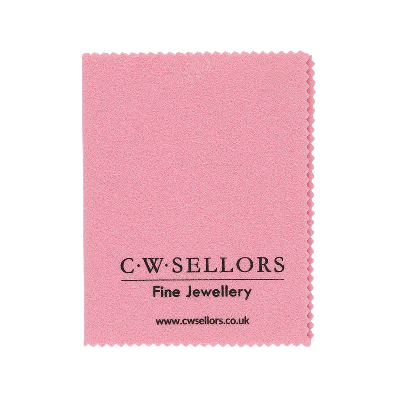 C W Sellors Whitby Jet Large Polishing Cloth