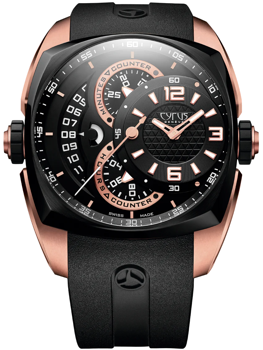 Cyrus Klepcys Rose Gold & Black DLC Steel Limited Edition Watch