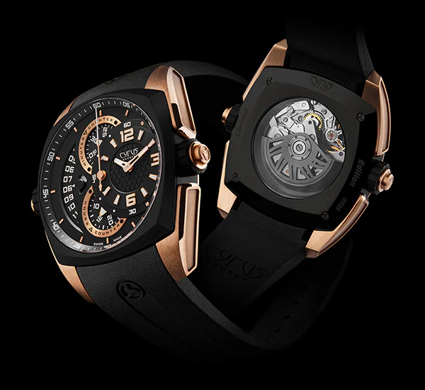 Cyrus Klepcys Rose Gold & Black DLC Steel Limited Edition Watch - Image 2