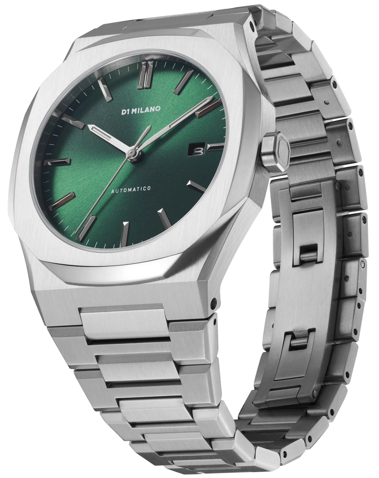 D1 Milano Automatic Bracelet Green Watch - Image 3
