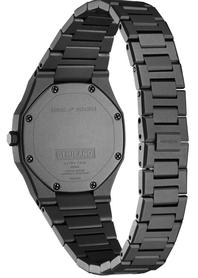 D1 Milano Ultra Thin Ultimate Grey Watch - Image 4