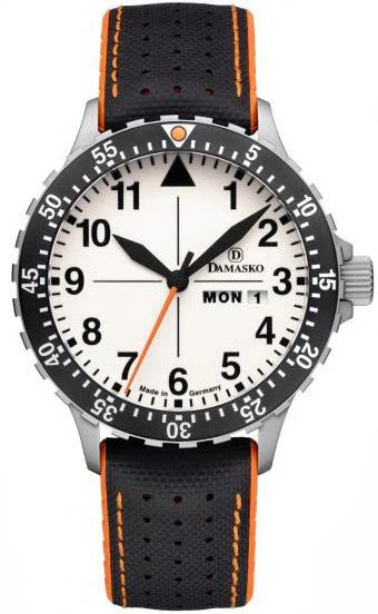 Damasko Watch DA 43 Robby Black Orange