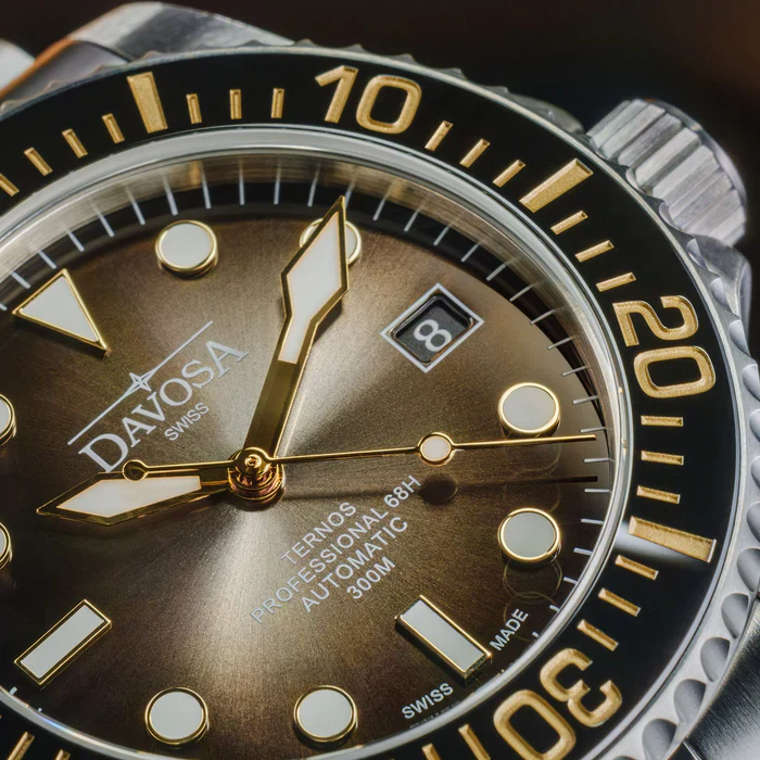 Davosa Watch  Ternos Professional 68h Eagle Bay Tri Link Bracelet - Image 6