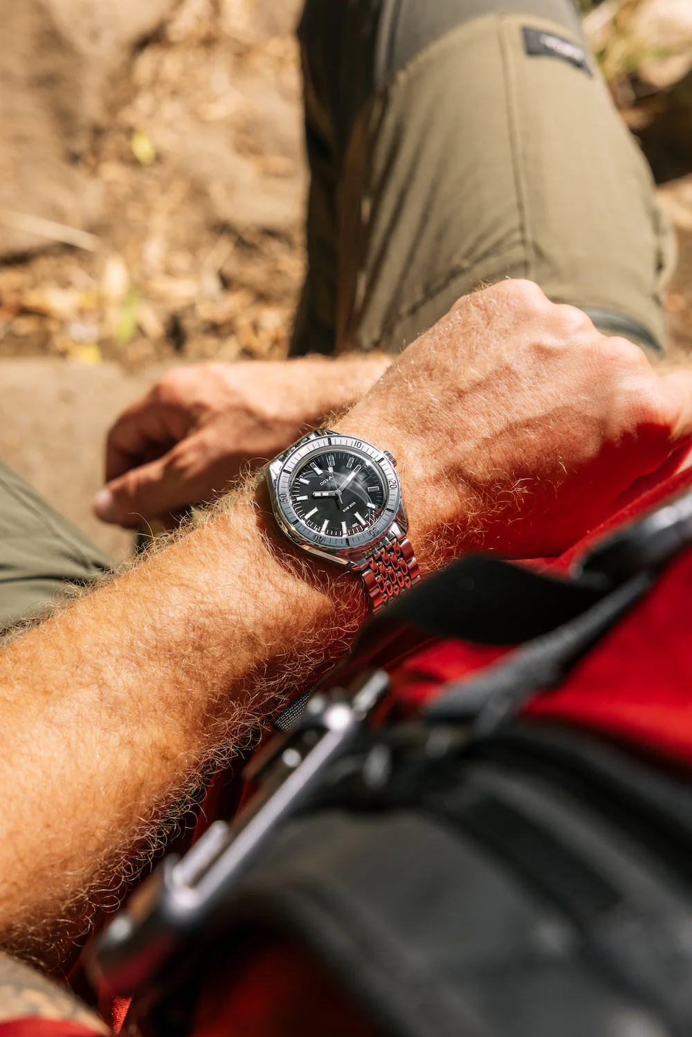 Doxa Sub 200 Sharkhunter Stainless Steel Bracelet Watch - Image 4