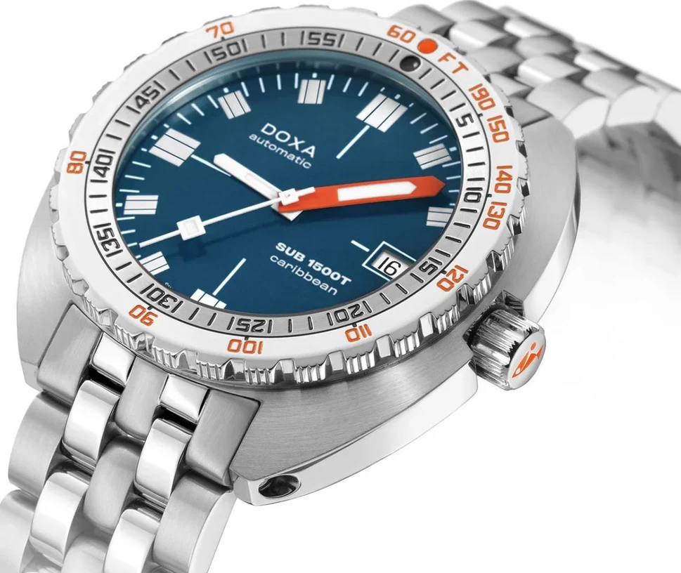 Doxa SUB 1500T Caribbean Bracelet Watch - Image 2