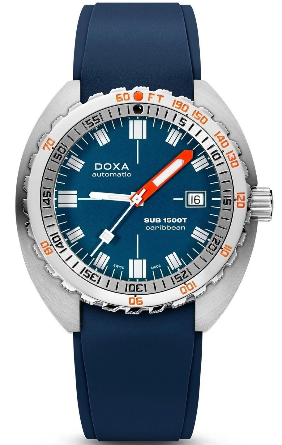 Doxa SUB 1500T Caribbean Rubber Watch