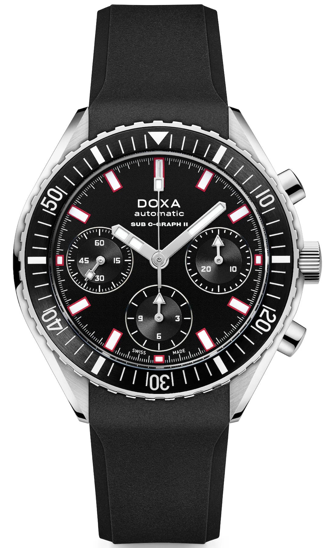 Doxa Sub 200 C-Graph II Sharkhunter Rubber Watch