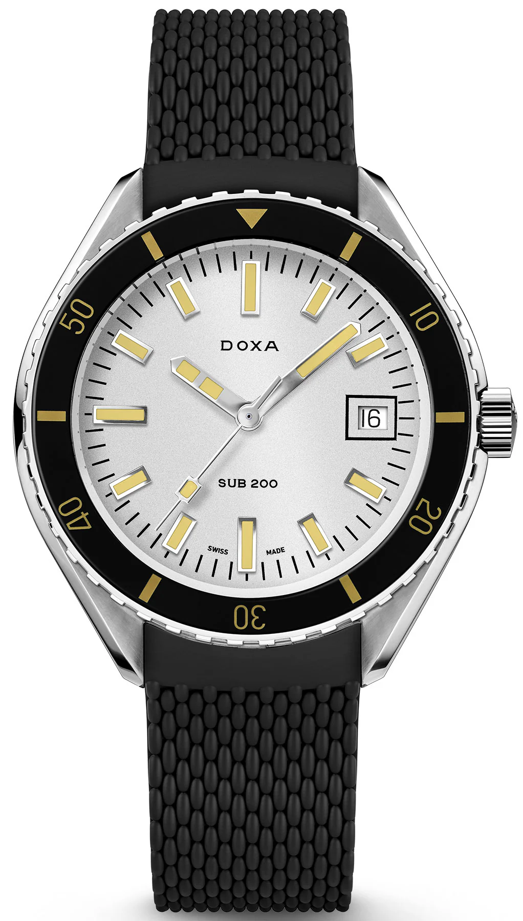 Doxa Sub 200 Searambler Rubber Watch