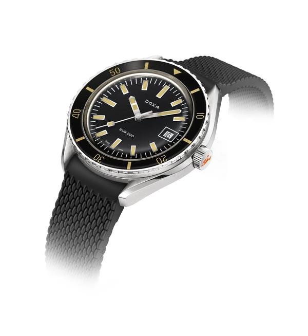 Doxa Sub 200 Sharkhunter Rubber Watch - Image 2