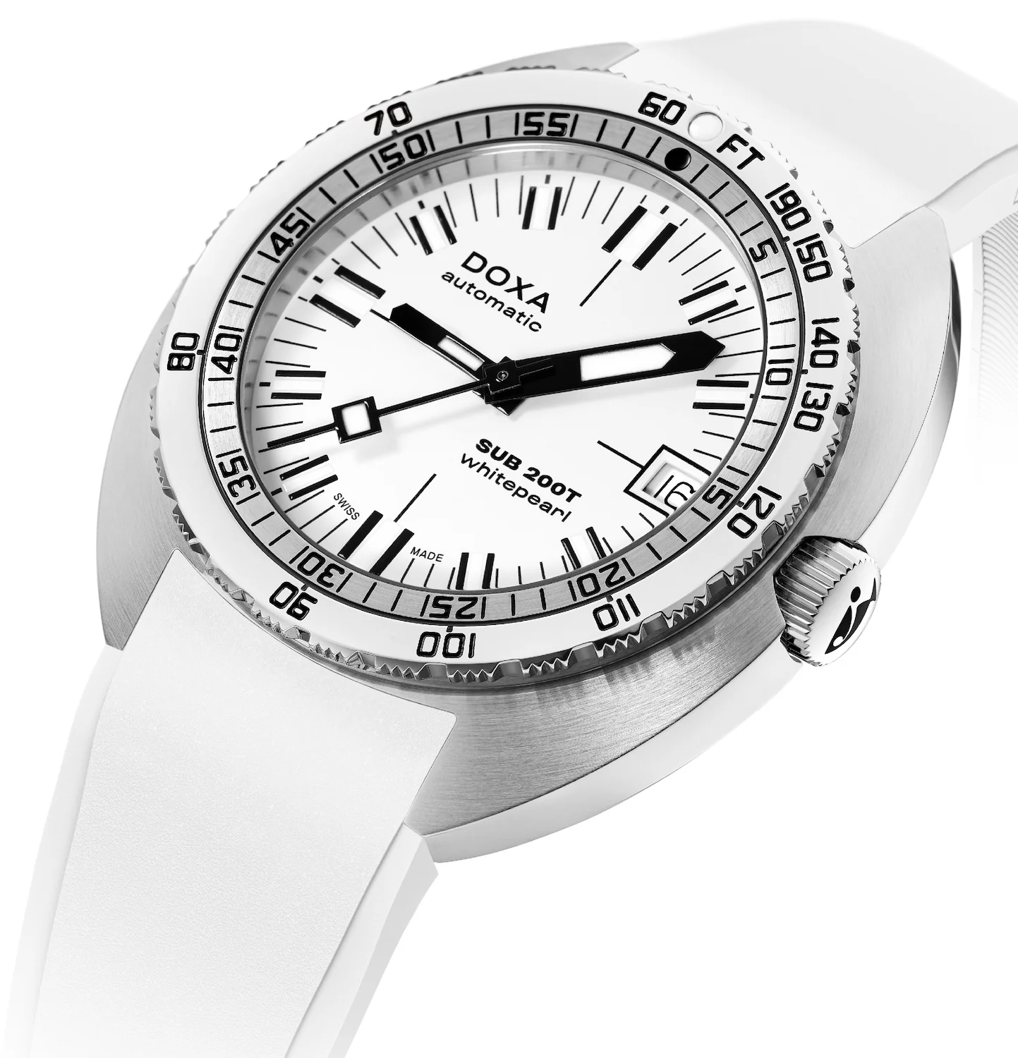 Doxa SUB 200T Whitepearl Iconic Watch - Image 2